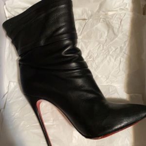 Christian louboutin booties.